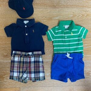 Polo by Ralph Lauren baby matching sets - 3 months